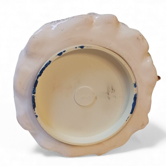 Vintage 1970s Porcelain Music Box Figurine Girl with Double Bass | Made in Japan - Picture 8 of 11